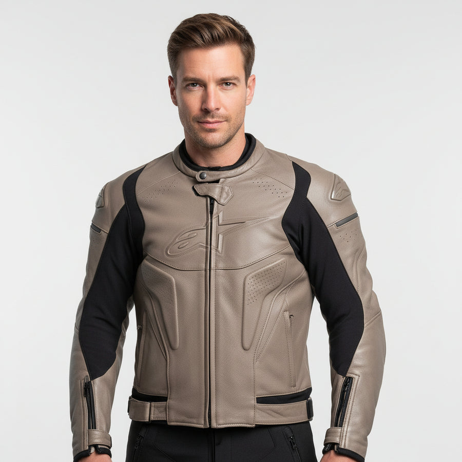 Alpinestars Motorjas Leer (48) - Tweedehandsmotorkleding.nl