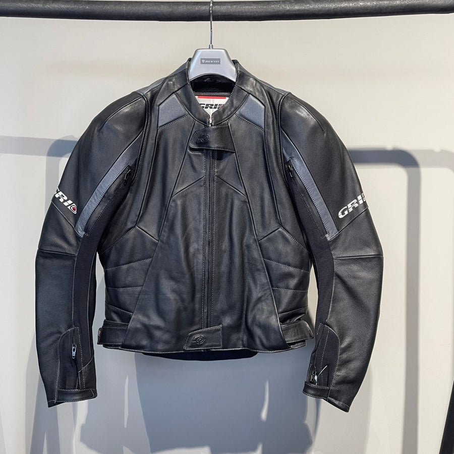 Grid Motorjas Leer (50) - Tweedehandsmotorkleding.nl