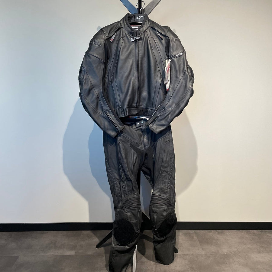 Evolution Motorpak Leer (50) - Tweedehandsmotorkleding.nl