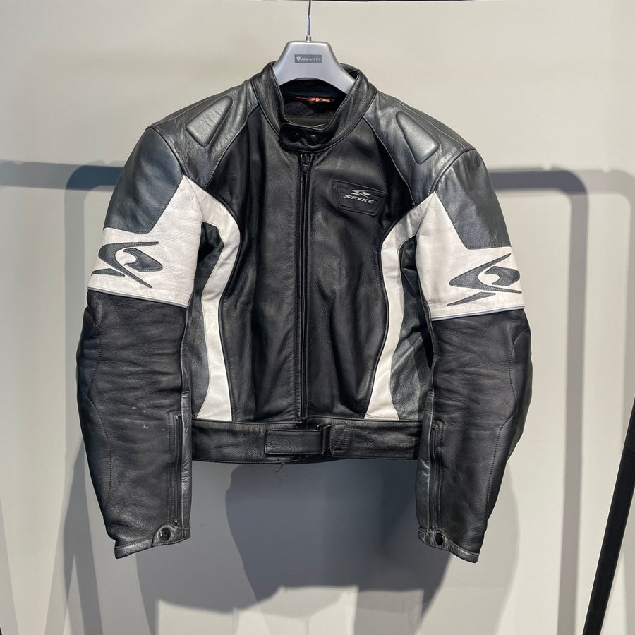 Spyke Motorjas Leer (54) - Tweedehandsmotorkleding.nl