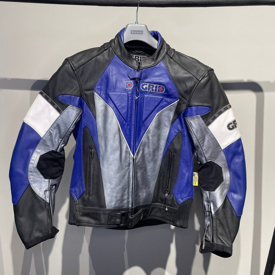 Grid Motorjas Leer (50) - Tweedehandsmotorkleding.nl