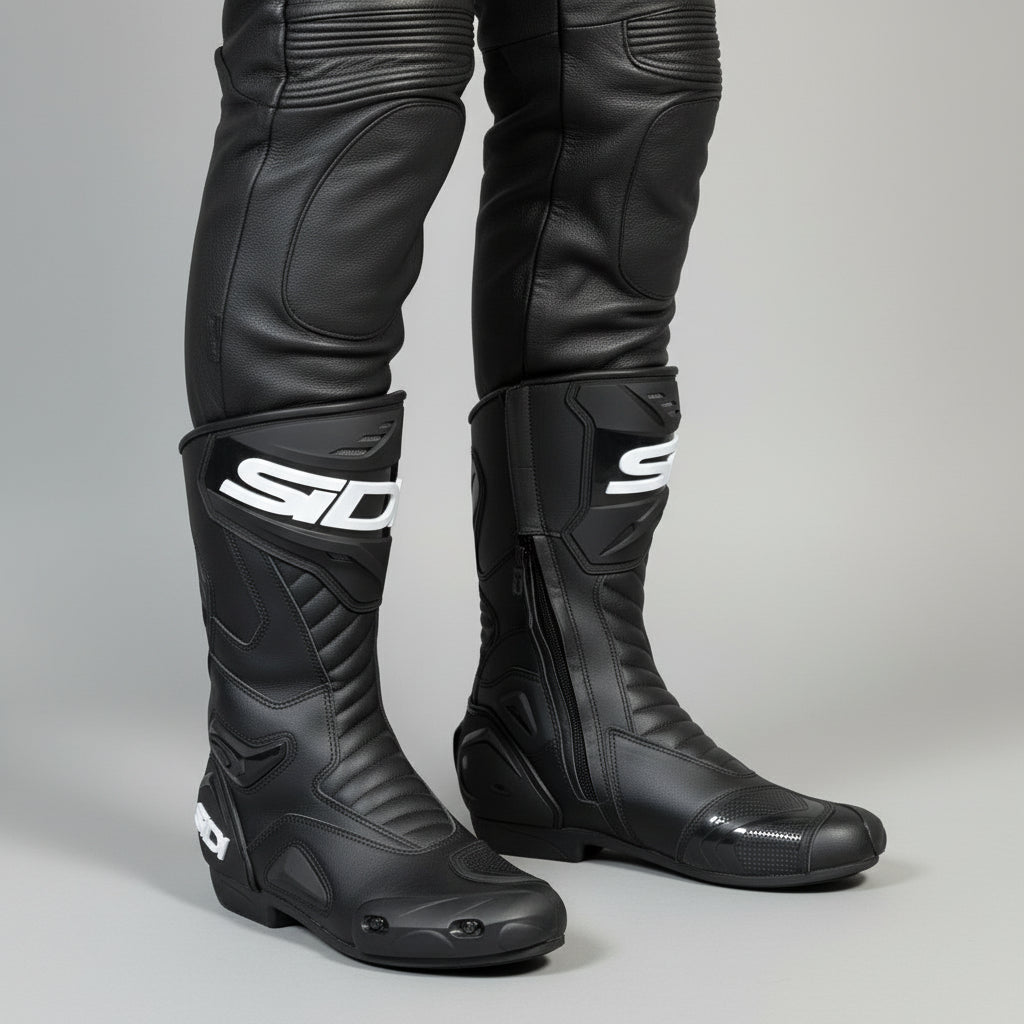 SIDI Motorlaarzen Leer (42) - Tweedehandsmotorkleding.nl