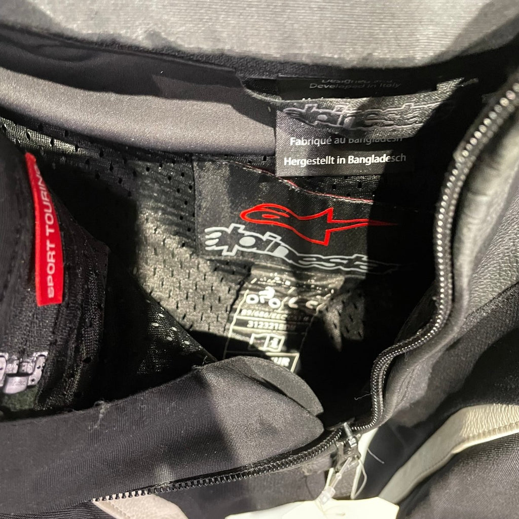 Alpinestars Motorbroek Leer (50) - Tweedehandsmotorkleding.nl