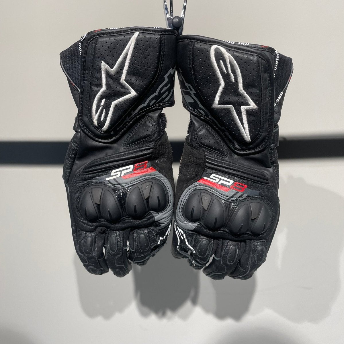 Alpinestars Motorhandschoenen Leer (S) - Tweedehandsmotorkleding.nl