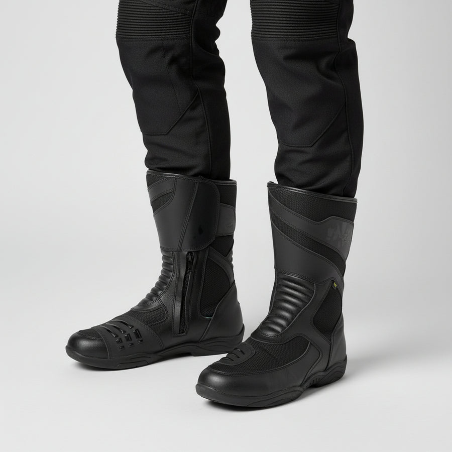 Rusty Stitches Motorlaarzen Leer (42) - Tweedehandsmotorkleding.nl