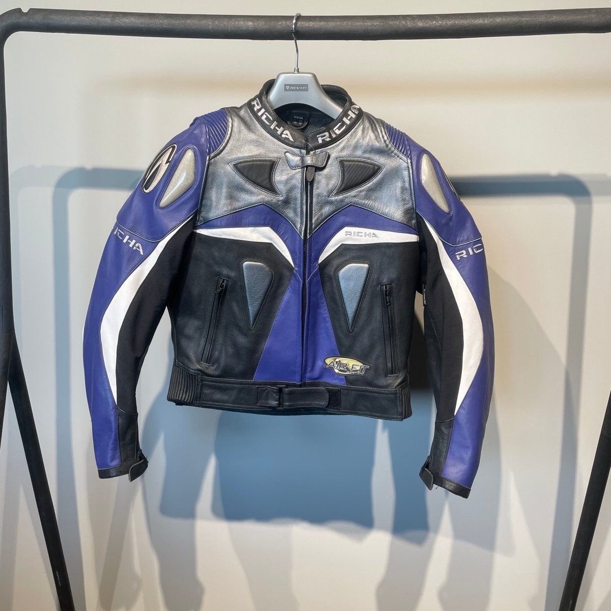 Richa Motorjas Leer (44) - Tweedehandsmotorkleding.nl