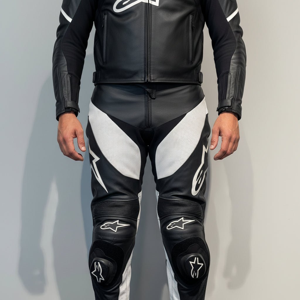 Alpinestars Motorbroek Leer (52) - Tweedehandsmotorkleding.nl