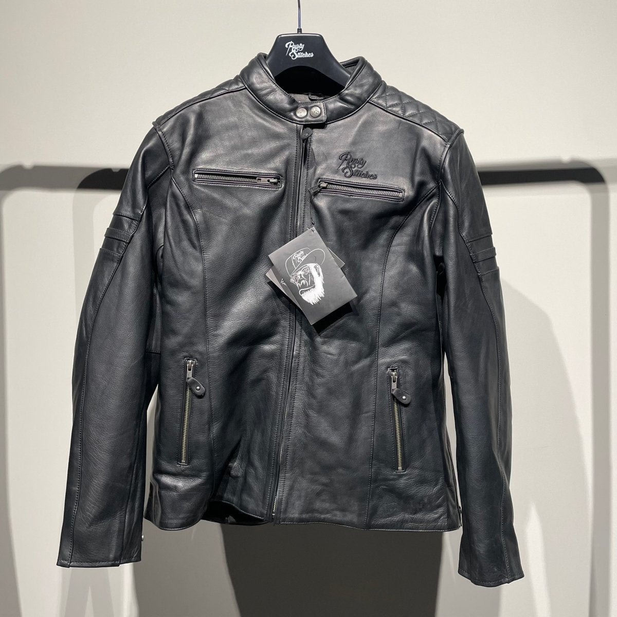 Rusty Stitches Motorjas Leer (46) - Tweedehandsmotorkleding.nl