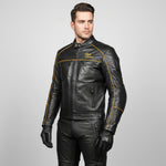 Rusty Stitches Motorjas Leer (L) - Tweedehandsmotorkleding.nl