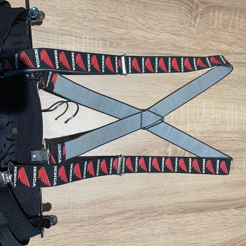 Gericke Motorbroek Leer (52) - Tweedehandsmotorkleding.nl