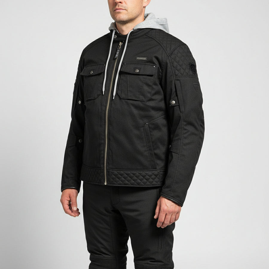 Rusty Stitches Motorjas Textiel (2XL) - Tweedehandsmotorkleding.nl