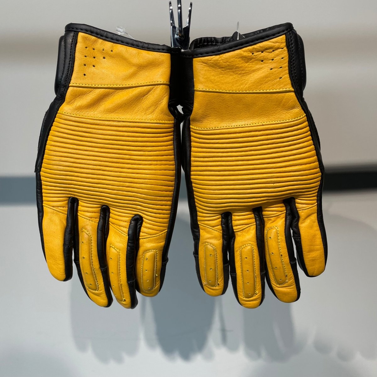 Rusty Stitches Motorhandschoenen Leer (L) - Tweedehandsmotorkleding.nl