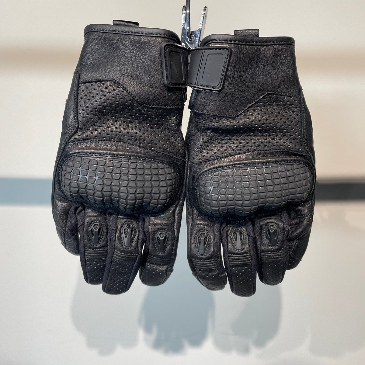 Rusty Stitches Motorhandschoenen Leer (M) - Tweedehandsmotorkleding.nl