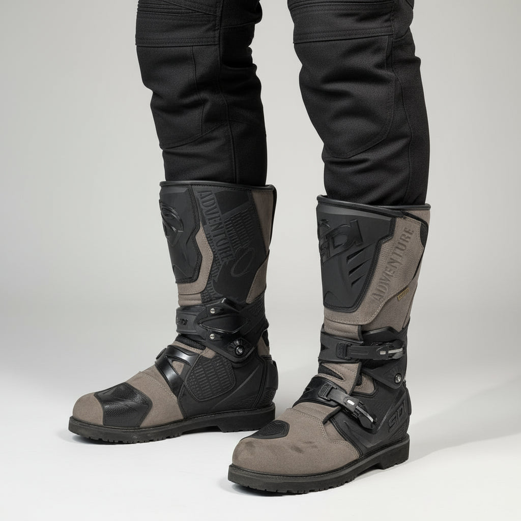 SIDI Motorlaarzen Leer (46) - Tweedehandsmotorkleding.nl