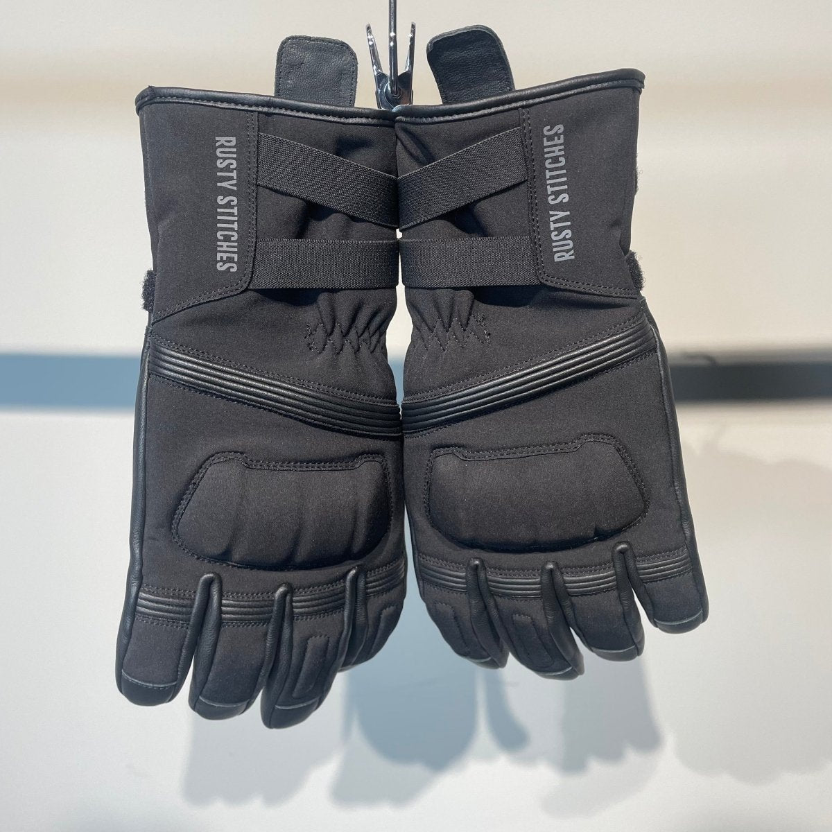 Rusty Stitches Motorhandschoenen Textiel (L) - Tweedehandsmotorkleding.nl