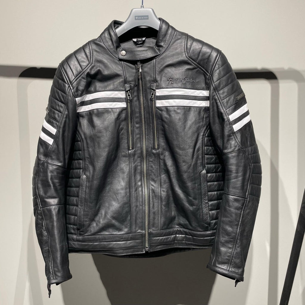 Rusty Stitches Motorjas Leer (3XL) - Tweedehandsmotorkleding.nl