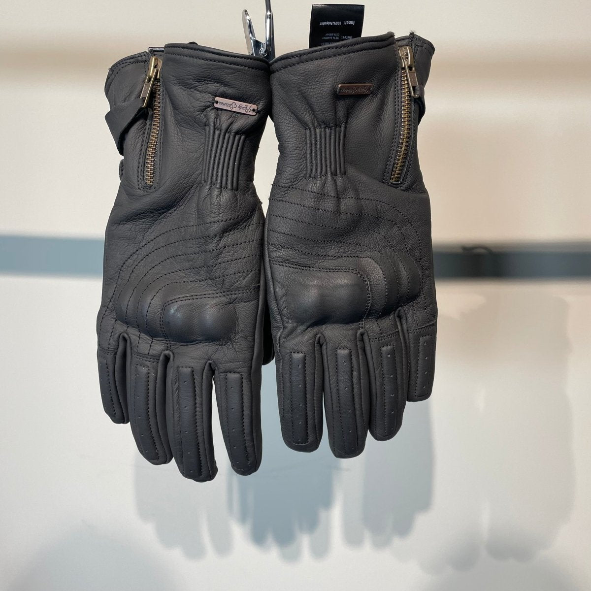 Rusty Stitches Motorhandschoenen Leer (XL) - Tweedehandsmotorkleding.nl