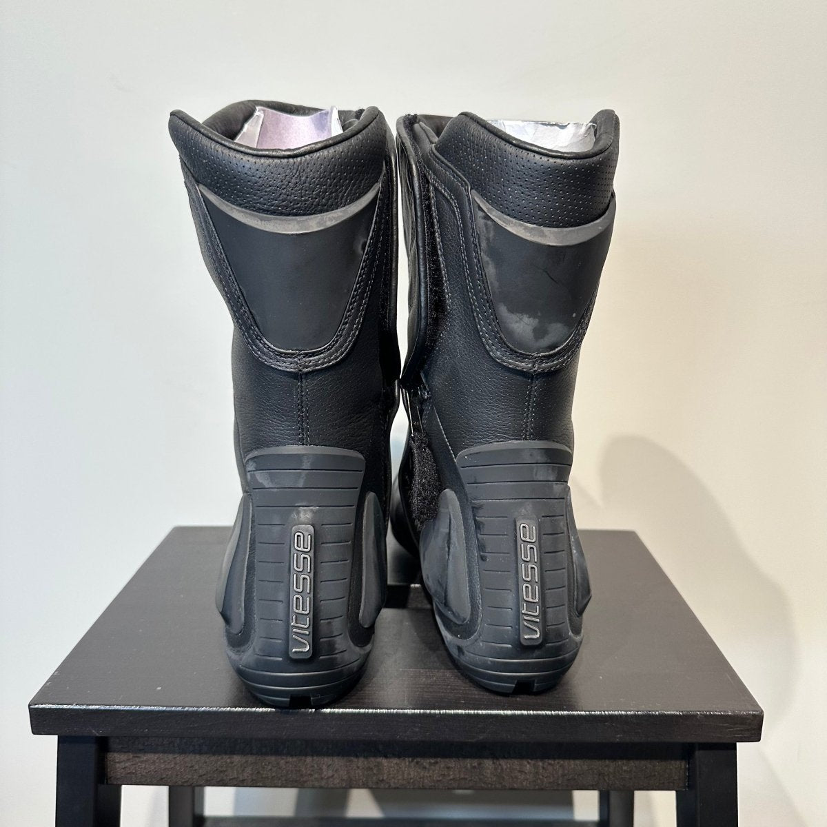 Vitesse Motorlaarzen Leer (39) - Tweedehandsmotorkleding.nl