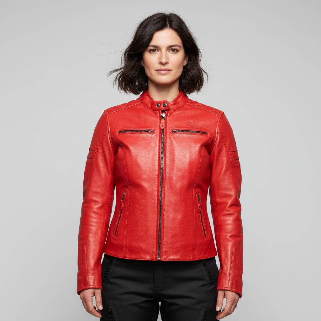 Rusty Stitches Motorjas Leer (42) - Tweedehandsmotorkleding.nl