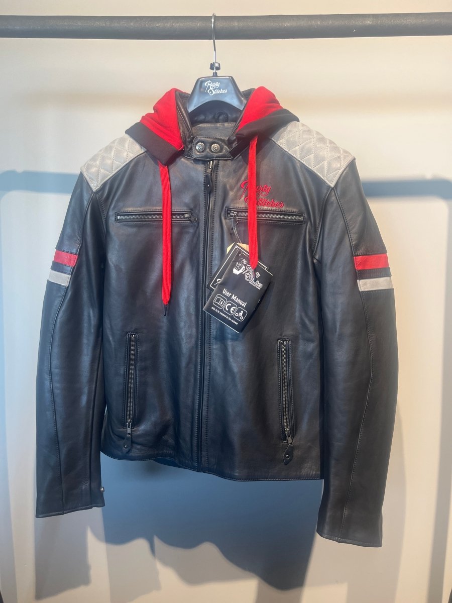 Rusty Stitches Motorjas Leer (M) - Tweedehandsmotorkleding.nl