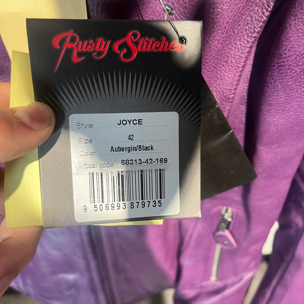 Rusty Stitches Motorjas Leer (42) - Tweedehandsmotorkleding.nl