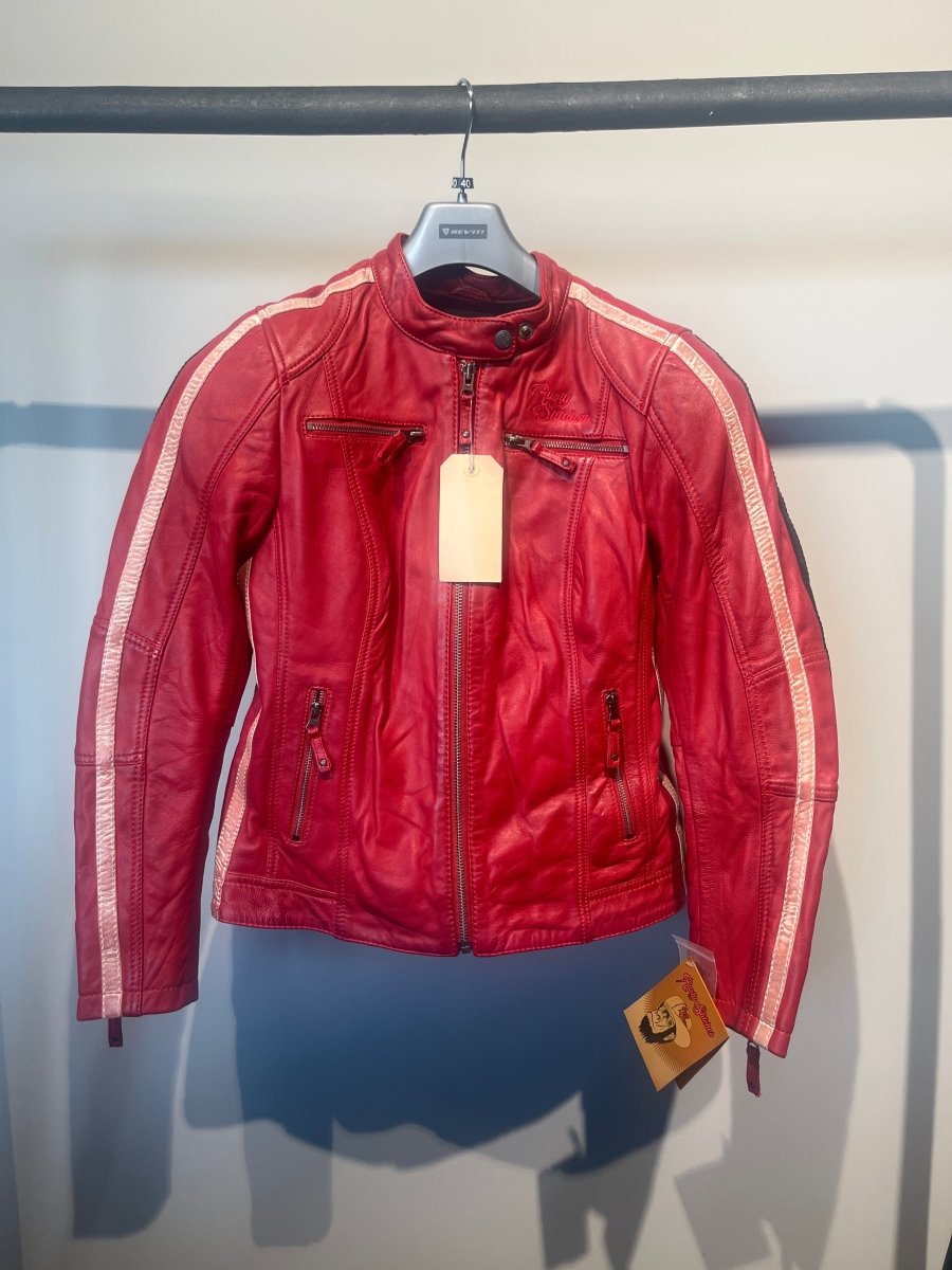 Rusty Stitches Motorjas Leer (40) - Tweedehandsmotorkleding.nl