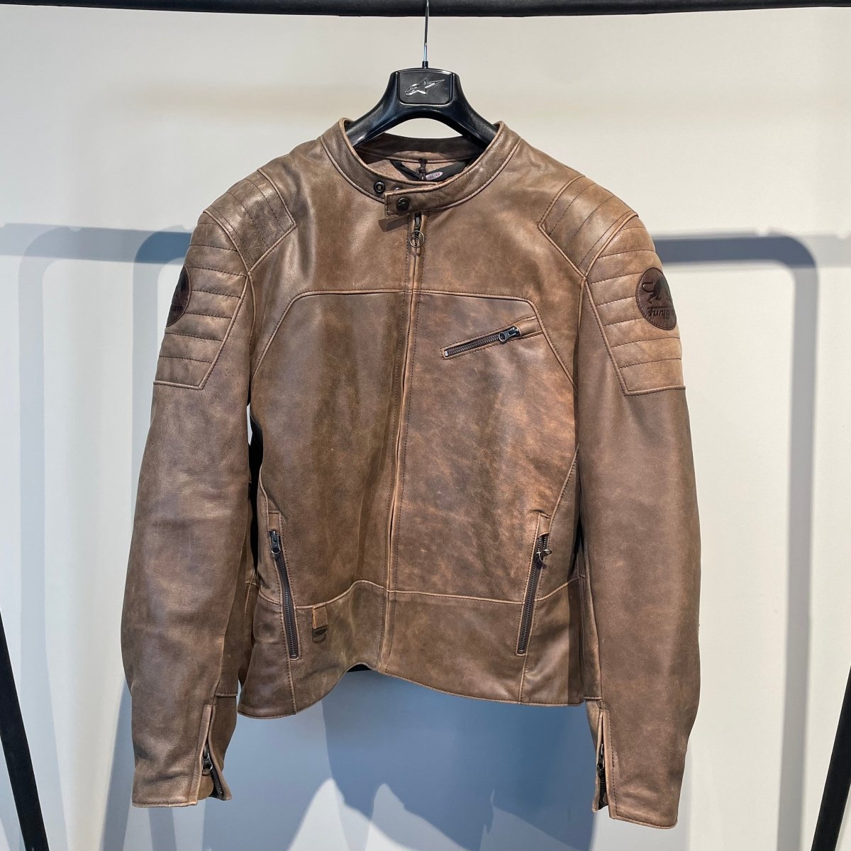 Furygan Motorjas Leer (XL) - Tweedehandsmotorkleding.nl