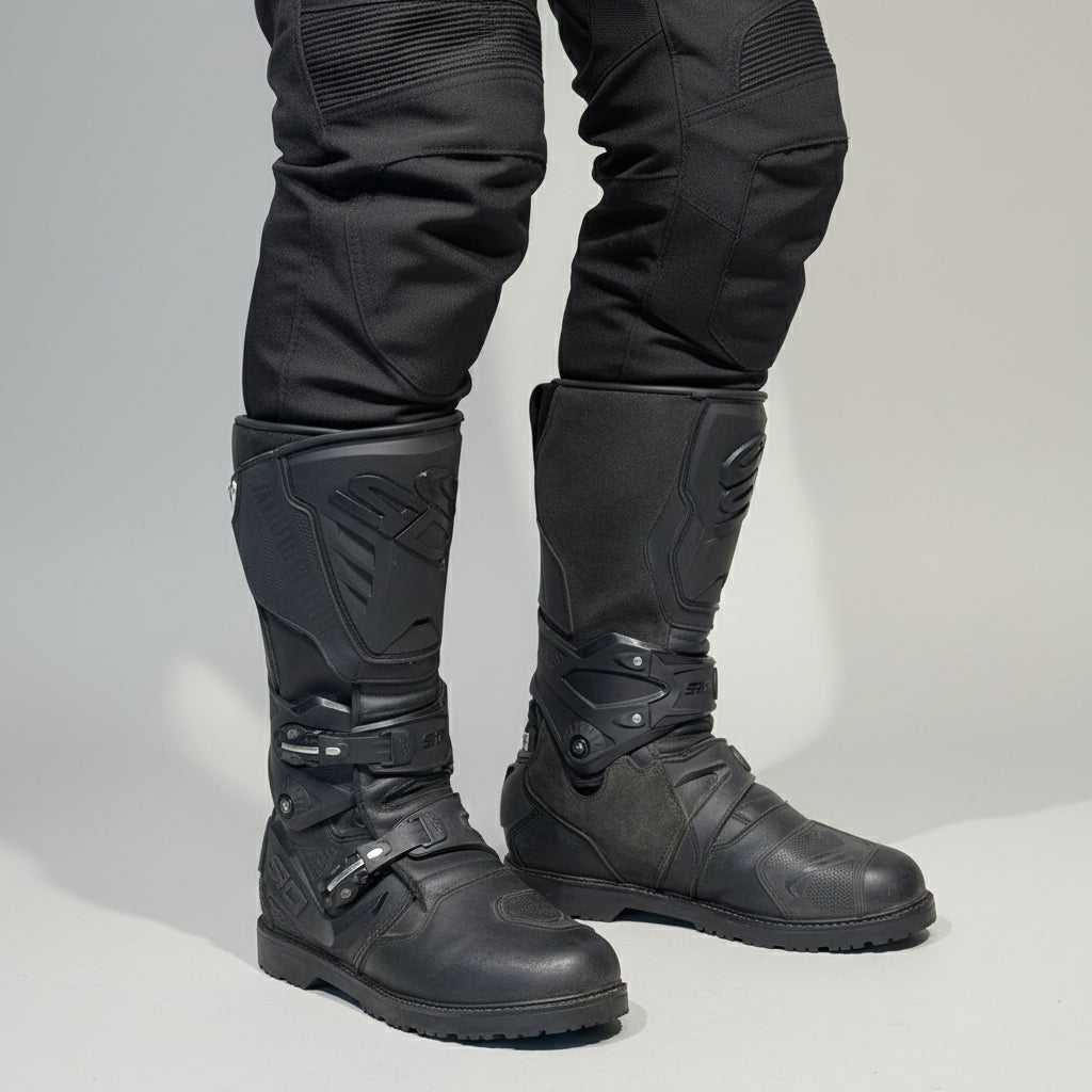 SIDI Motorlaarzen Leer (45) - Tweedehandsmotorkleding.nl