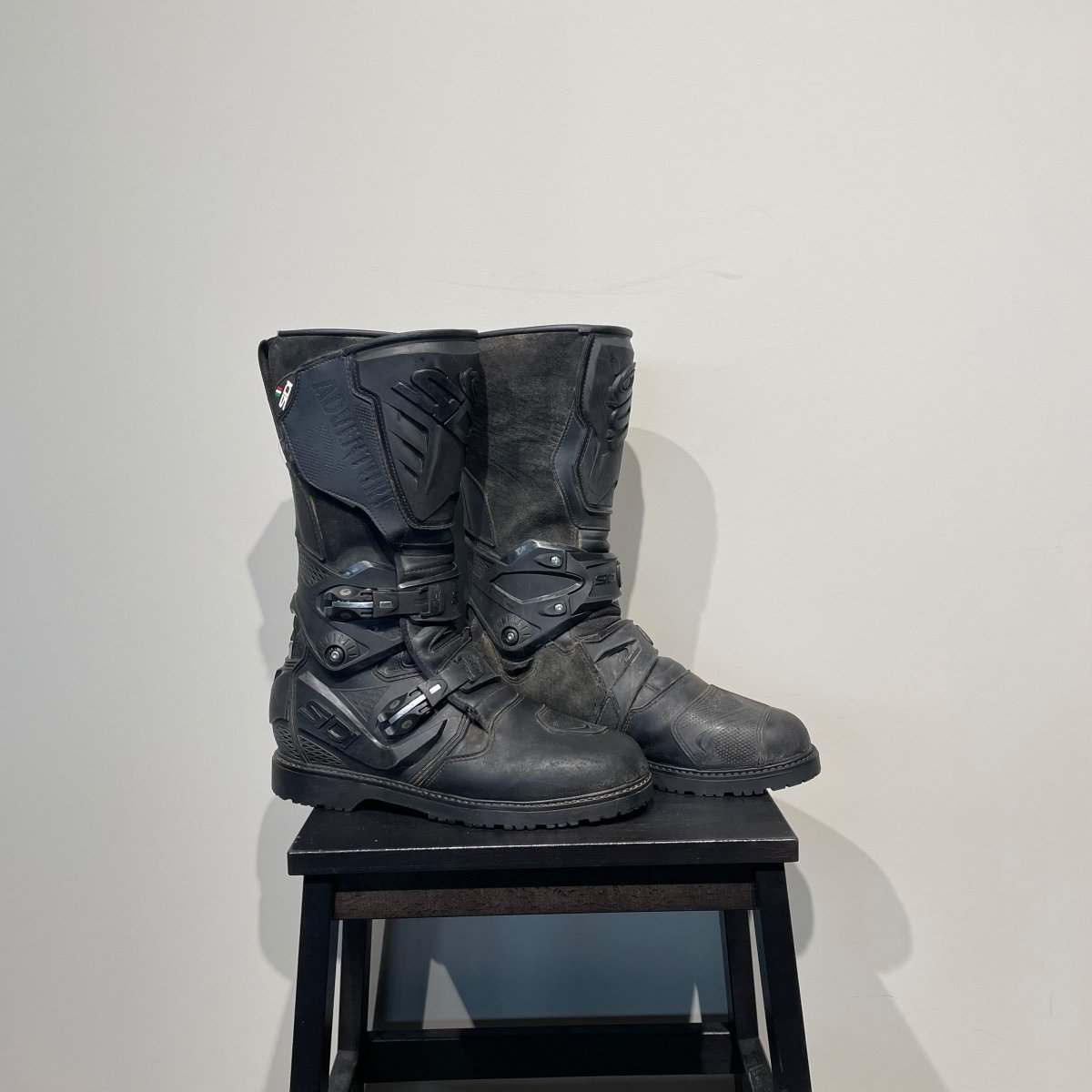 SIDI Motorlaarzen Leer (45) - Tweedehandsmotorkleding.nl