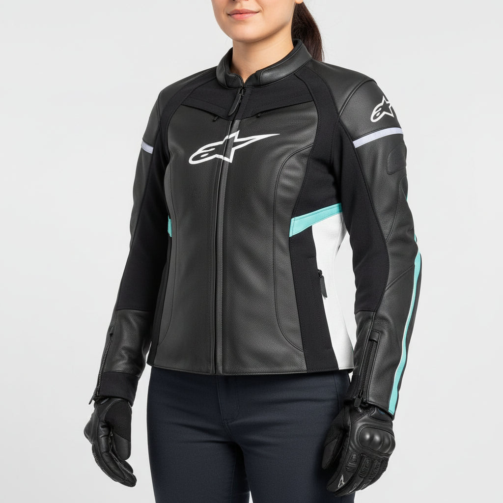 Alpinestars Motorjas Leer (40) - Tweedehandsmotorkleding.nl