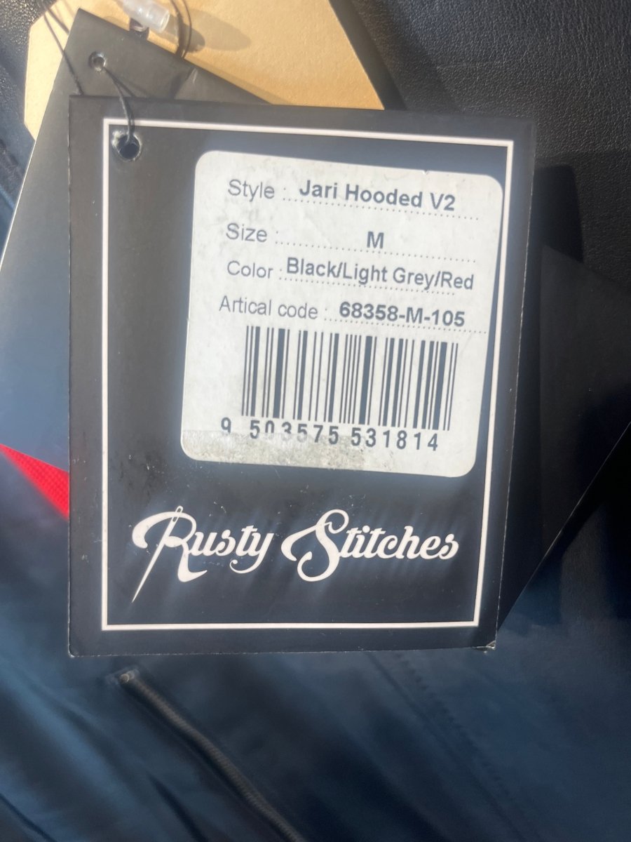 Rusty Stitches Motorjas Leer (M) - Tweedehandsmotorkleding.nl