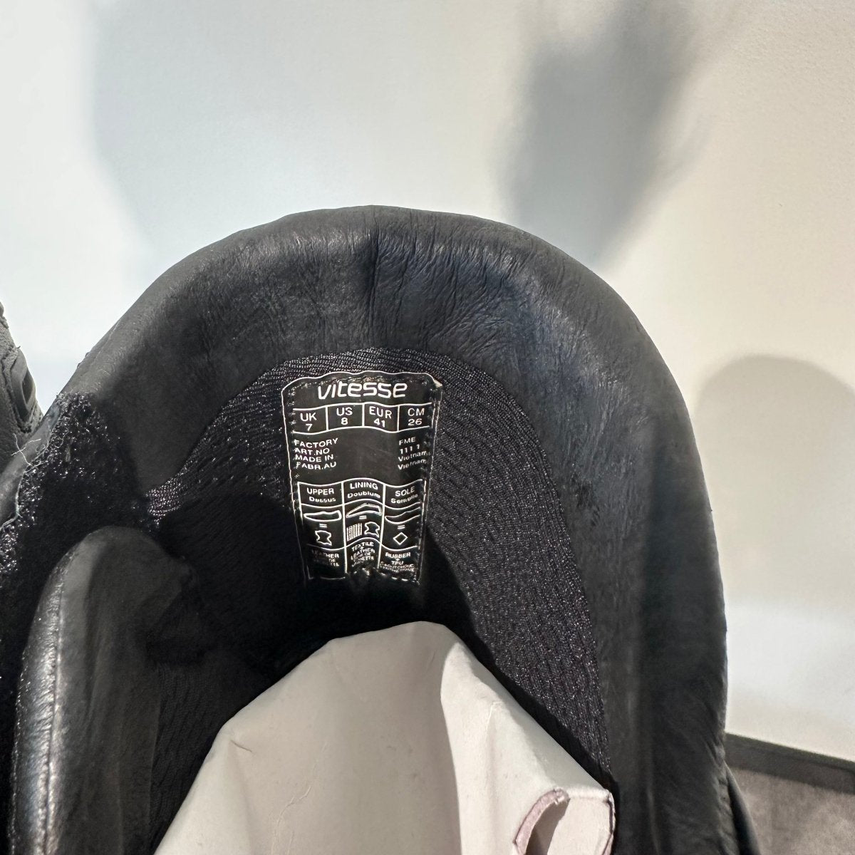 Vitesse Motorlaarzen Leer (41) - Tweedehandsmotorkleding.nl