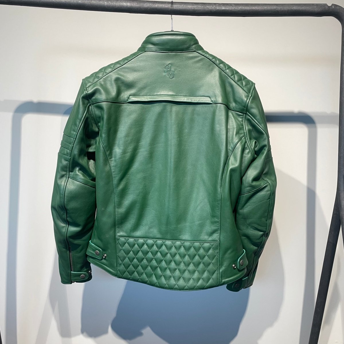 Rusty Stitches Motorjas Leer (M) - Tweedehandsmotorkleding.nl