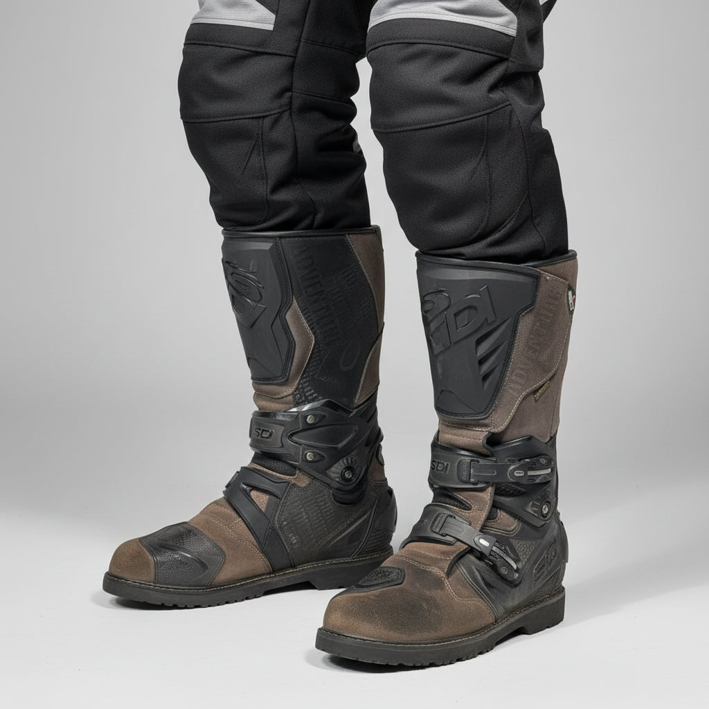 SIDI Motorlaarzen Leer (45) - Tweedehandsmotorkleding.nl