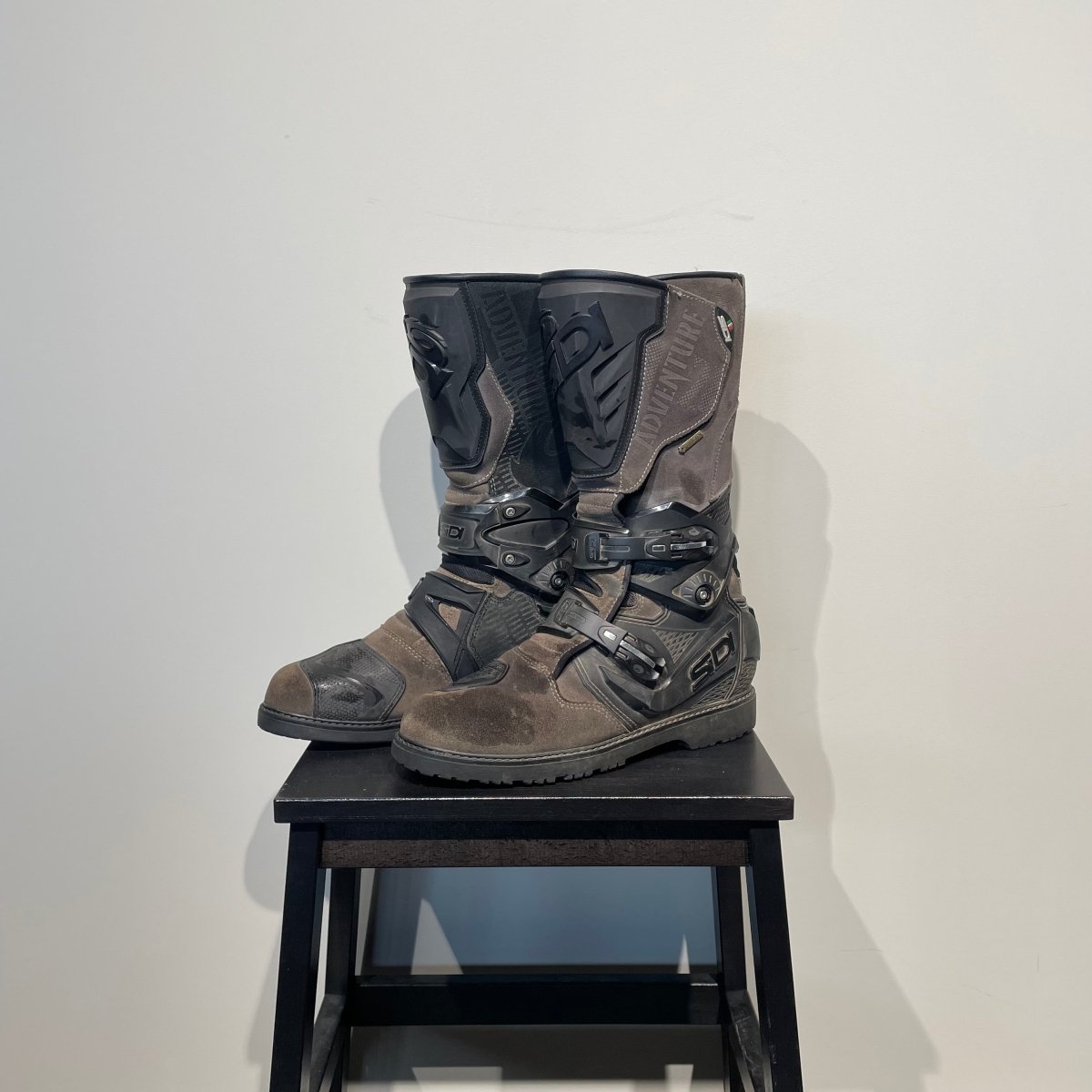 SIDI Motorlaarzen Leer (45) - Tweedehandsmotorkleding.nl