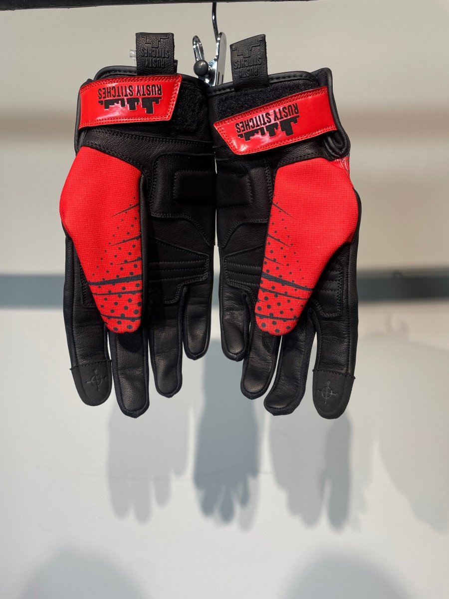 Rusty Stitches Motorhandschoenen Textiel (M) - Tweedehandsmotorkleding.nl