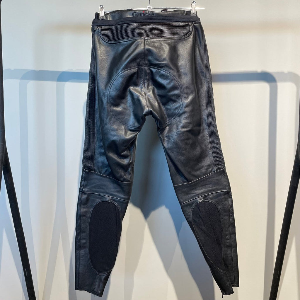 Gericke Motorbroek Leer (52) - Tweedehandsmotorkleding.nl