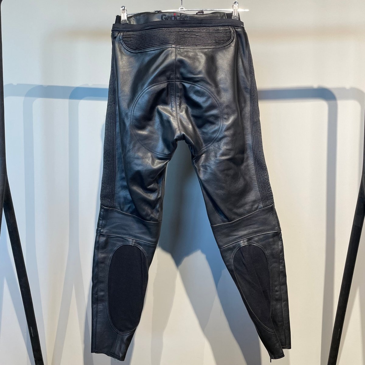 Gericke Motorbroek Leer (52) - Tweedehandsmotorkleding.nl