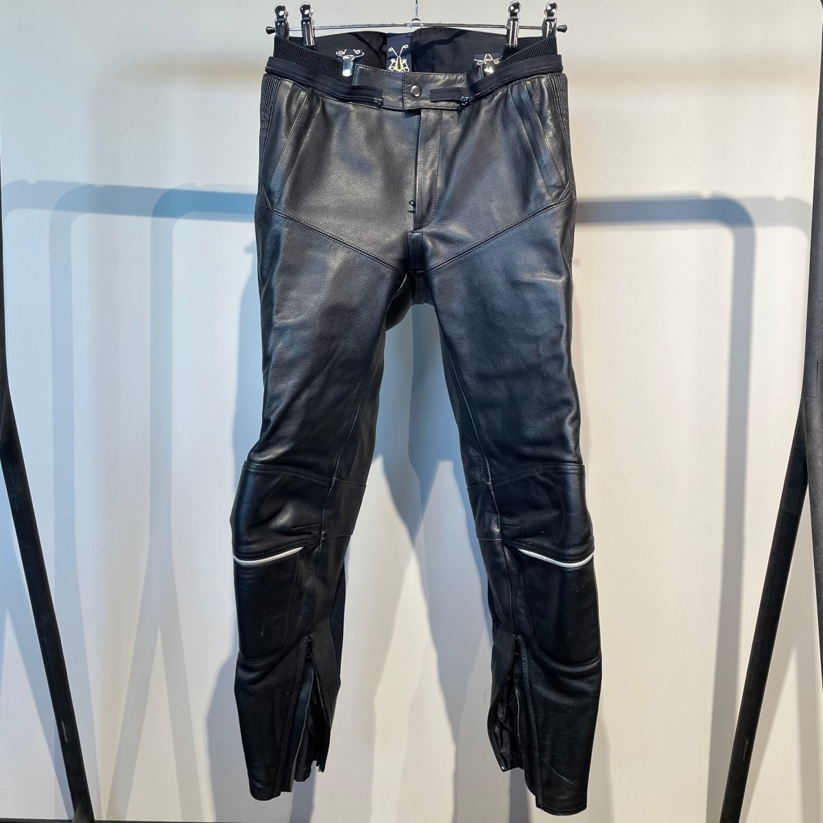 Gericke Motorbroek Leer (52) - Tweedehandsmotorkleding.nl