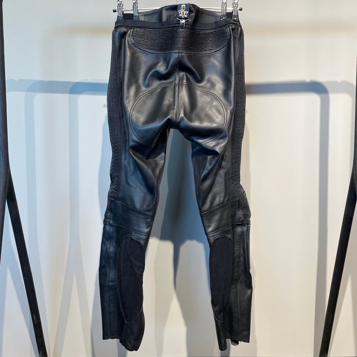 Gericke Motorbroek Leer (52) - Tweedehandsmotorkleding.nl