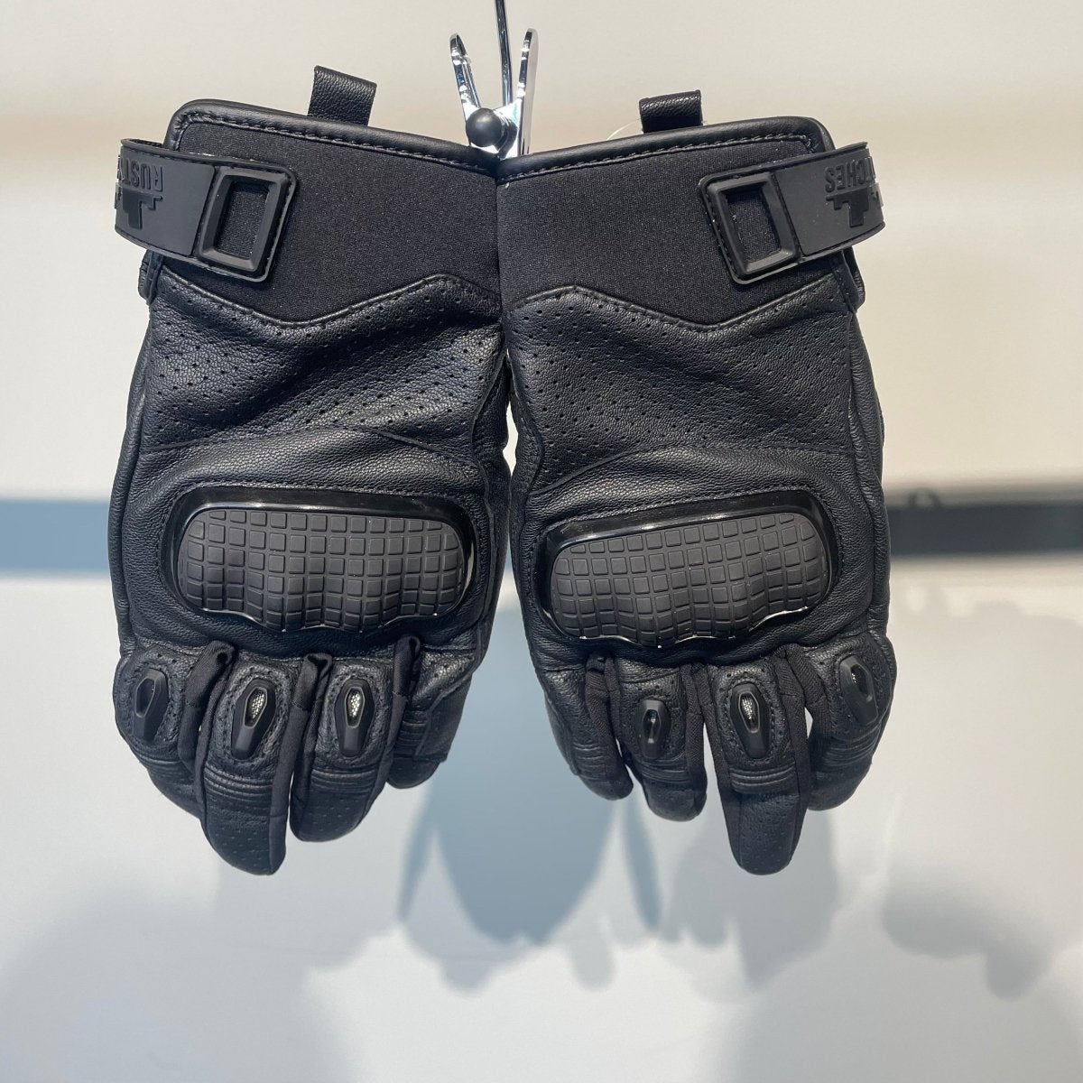 Rusty Stitches Motorhandschoenen Leer (L) - Tweedehandsmotorkleding.nl