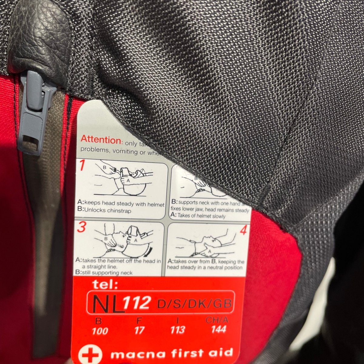 Macna Motorjas Textiel (M) - Tweedehandsmotorkleding.nl