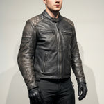 Rusty Stitches Motorjas Leer (L) - Tweedehandsmotorkleding.nl
