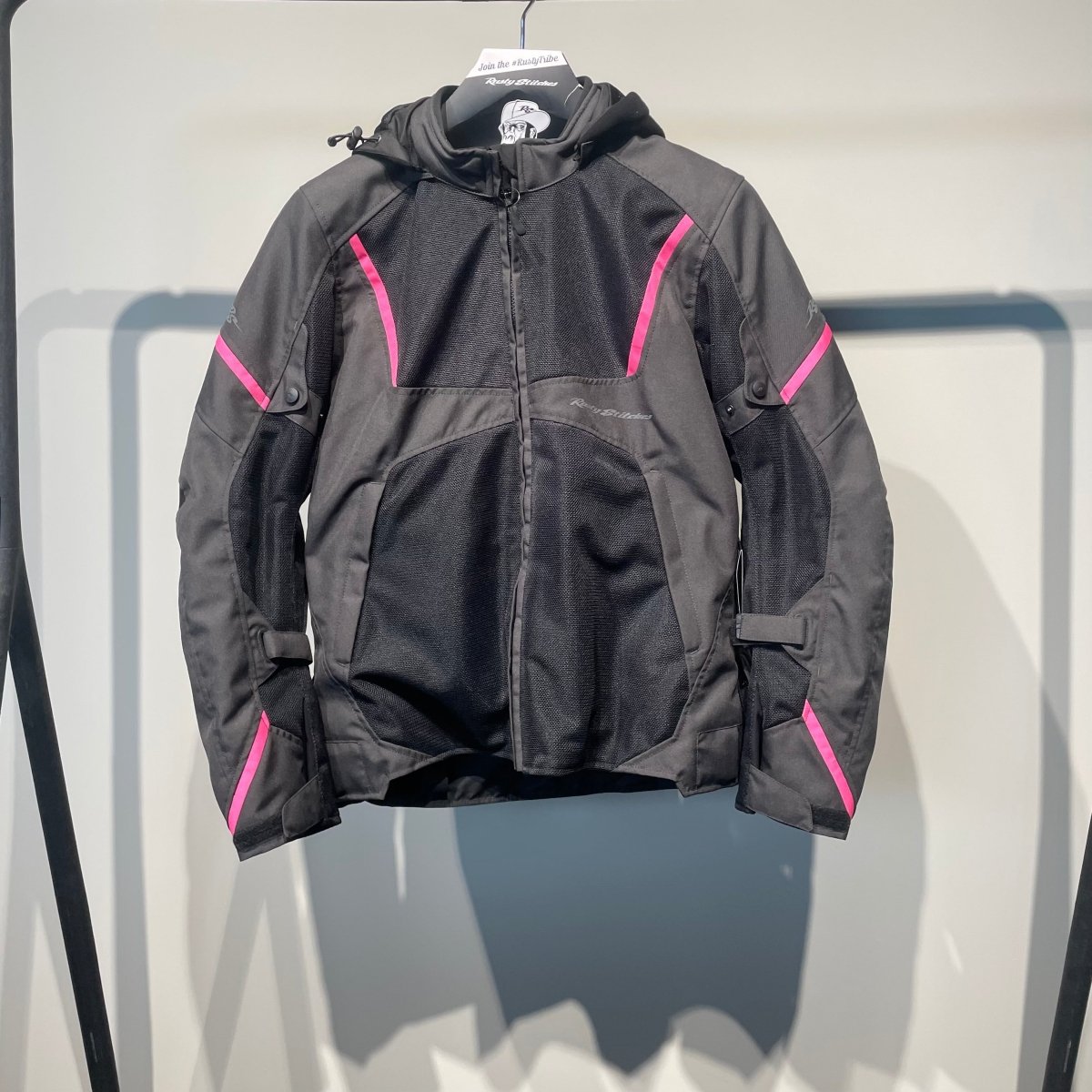 Rusty Stitches Motorjas Mesh (42) - Tweedehandsmotorkleding.nl