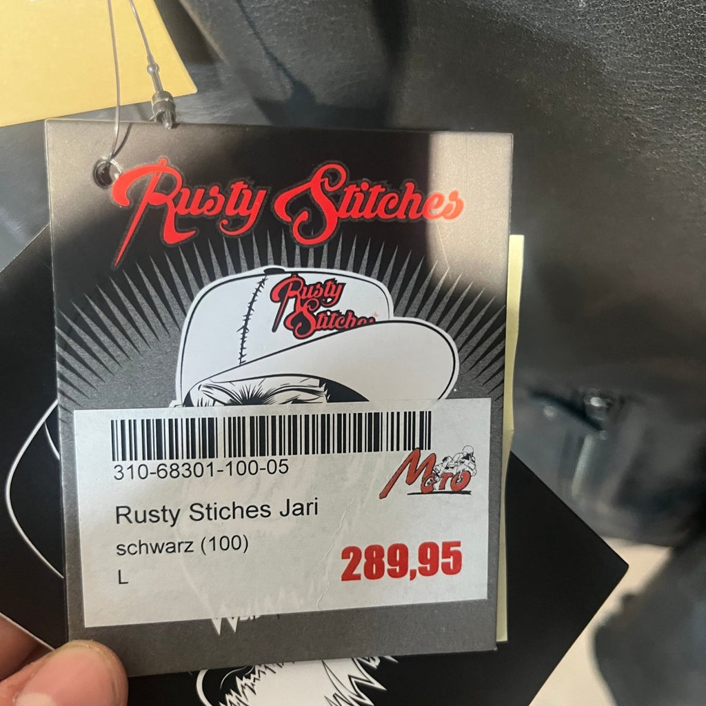 Rusty Stitches Motorjas Leer (L) - Tweedehandsmotorkleding.nl