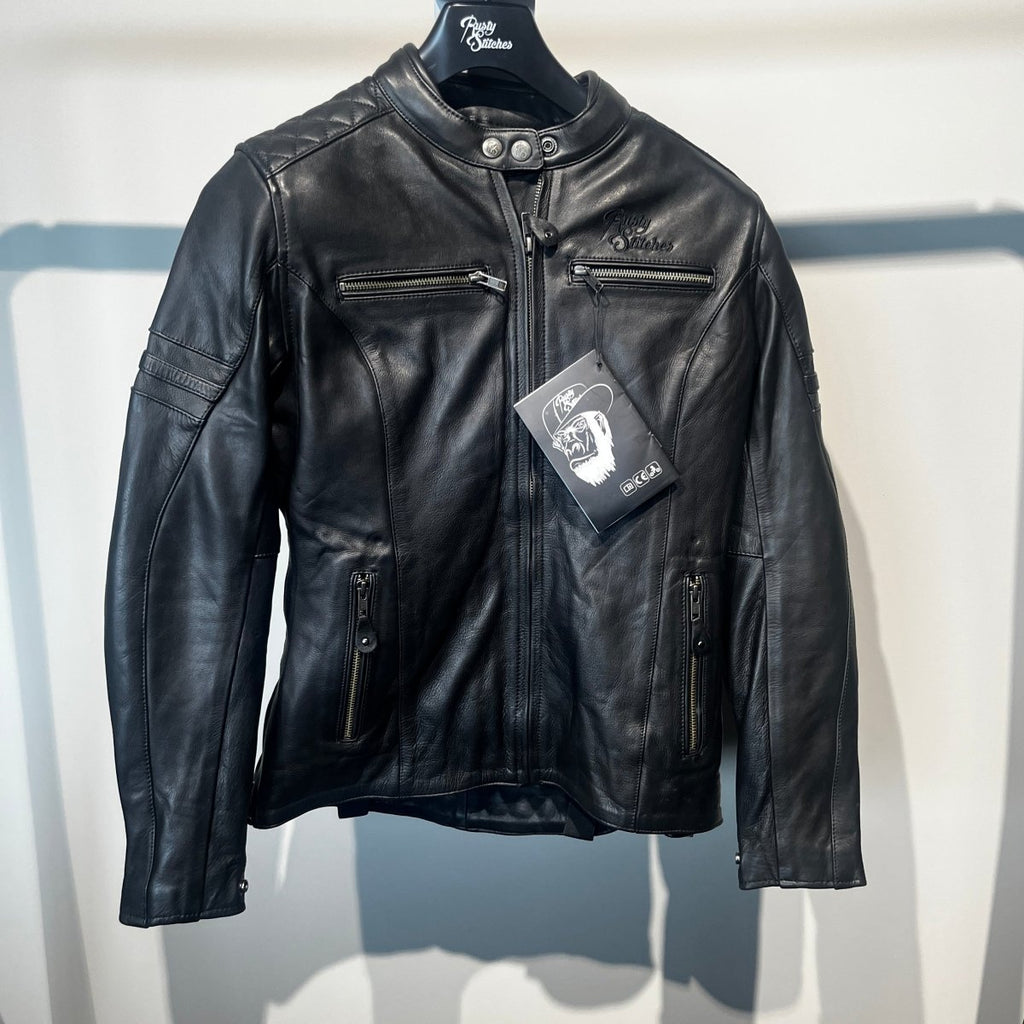 Rusty Stitches Motorjas Leer (38) - Tweedehandsmotorkleding.nl