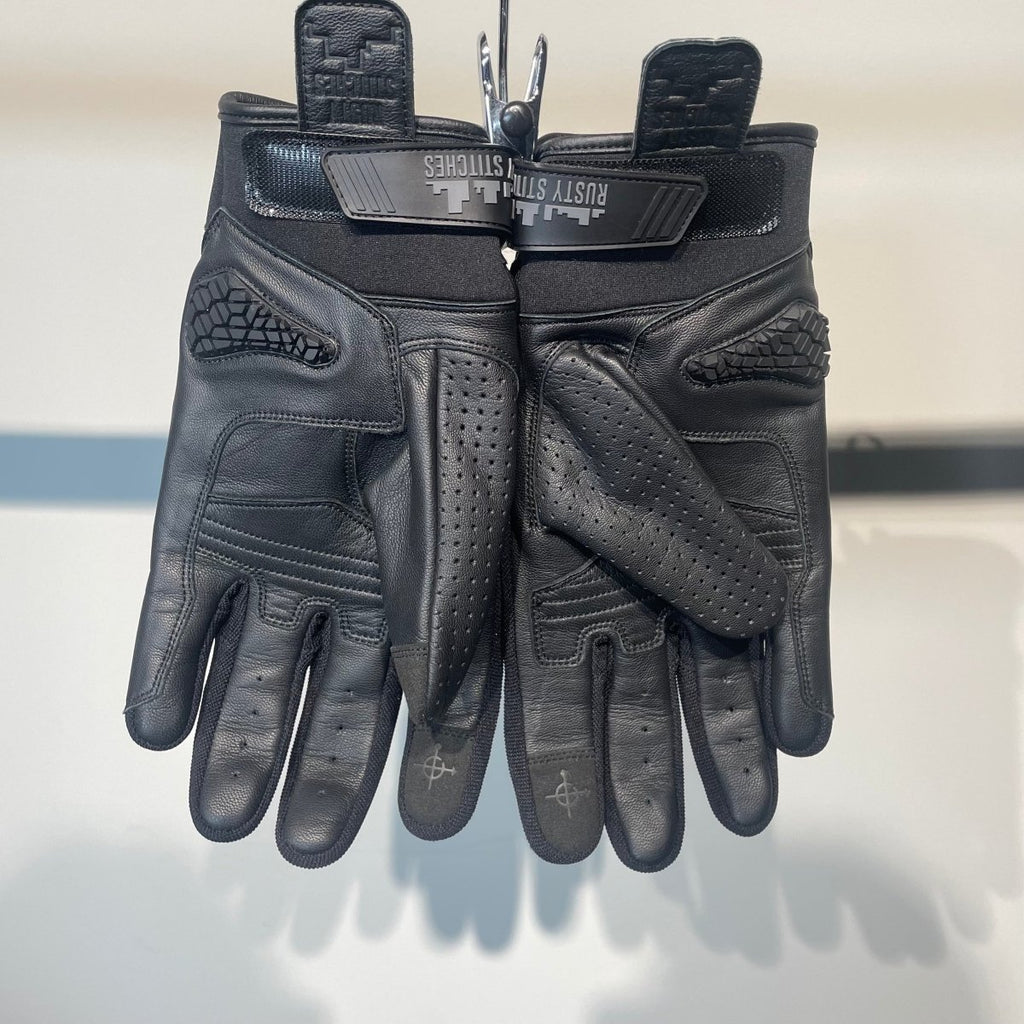 Rusty Stitches Motorhandschoenen Textiel (L) - Tweedehandsmotorkleding.nl