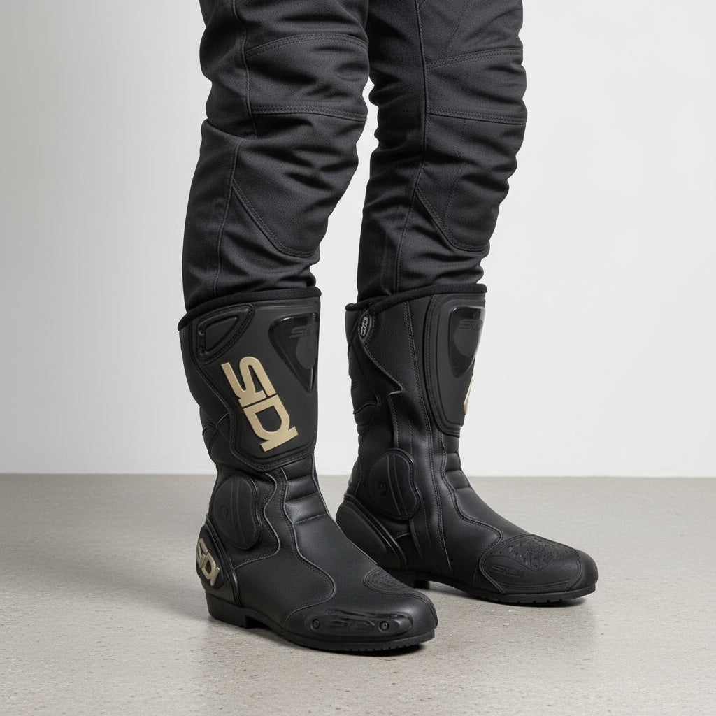 SIDI Motorlaarzen Leer (42) - Tweedehandsmotorkleding.nl