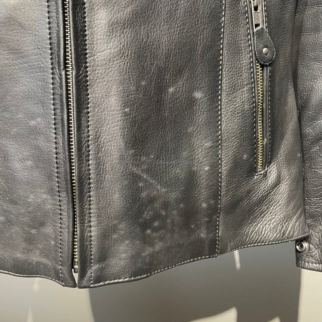 Rusty Stitches Motorjas Leer (38) - Tweedehandsmotorkleding.nl